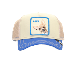 BASEBALL CAP FUERTE CREME BLUE